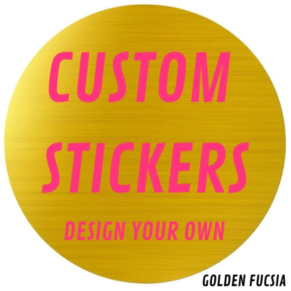 Custom Logo Stickers 2” Round Personalized Labels for Small Business Sticker